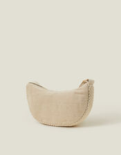 Macrame Sling Cross-Body Bag, , large