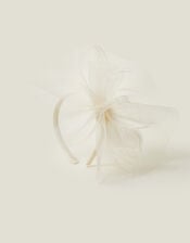 Mini Crin Fascinator, Ivory (IVORY), large