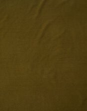 Super Soft Plain Blanket Scarf, Green (OLIVE), large