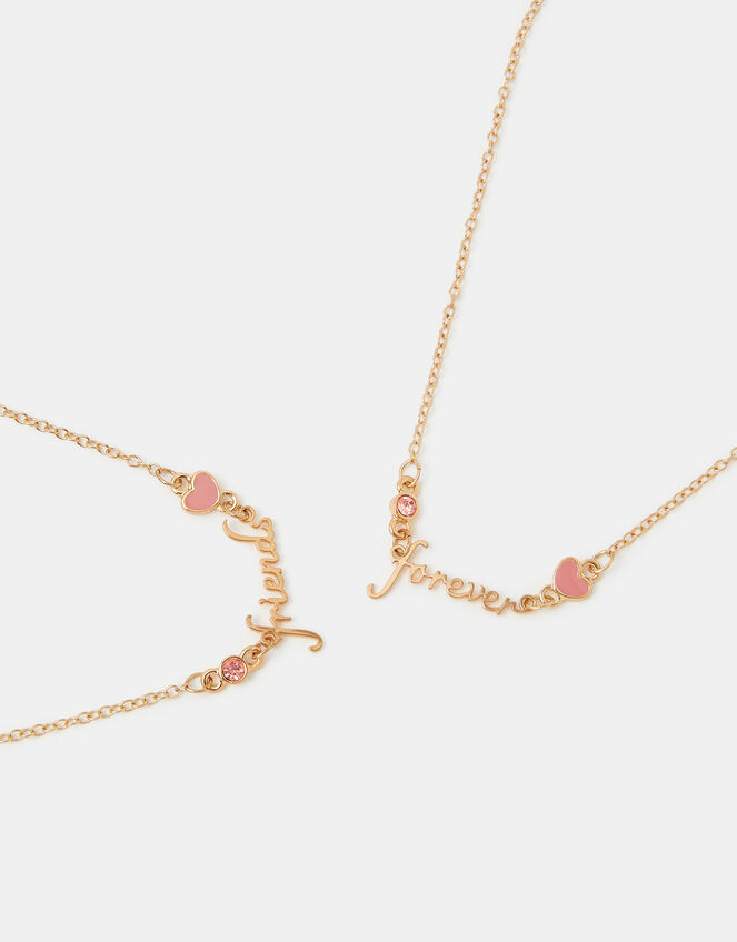 2-Pack Girls Friendship Necklaces, , large