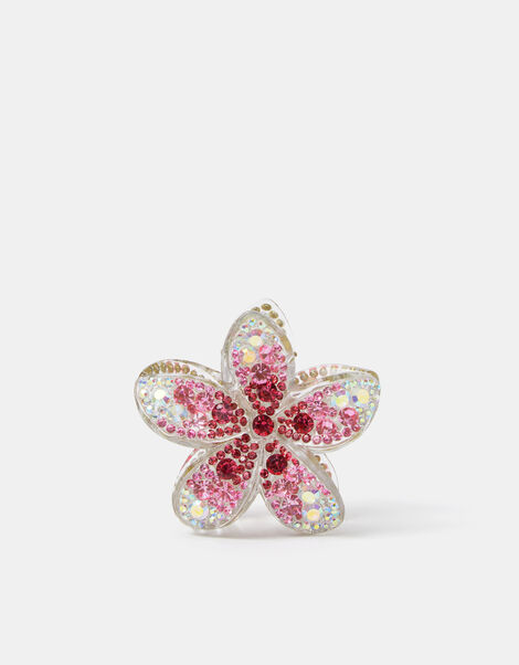 Gem Tropical Flower Claw Clip, , large