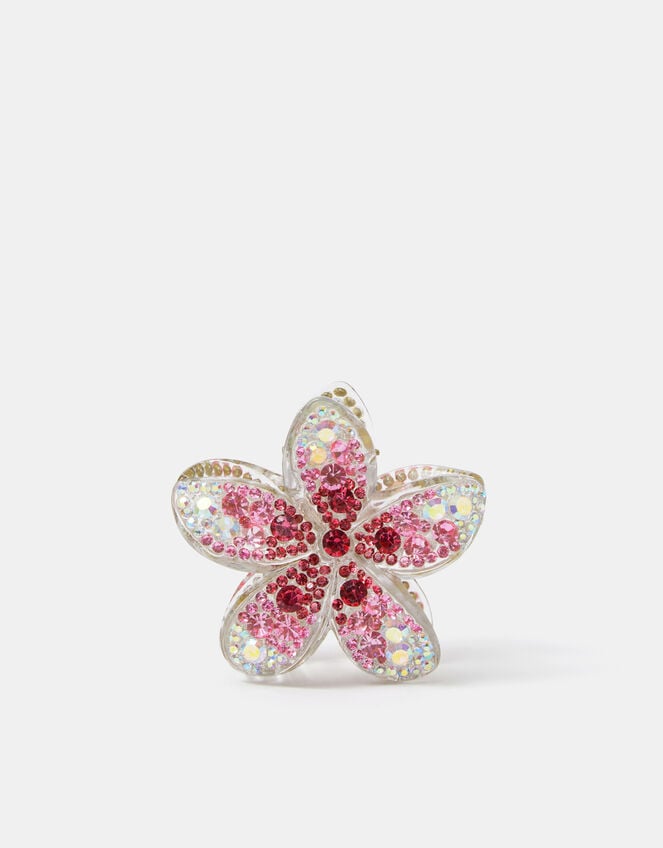 Gem Tropical Flower Claw Clip, , large