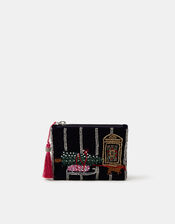 Christmas Tree Embellished Coin Purse, , large