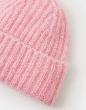 Chunky Knit Beanie Hat, , large