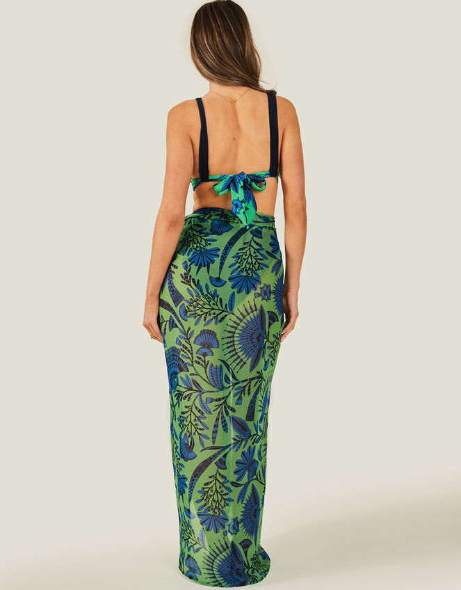 Fan Print Sarong, , large