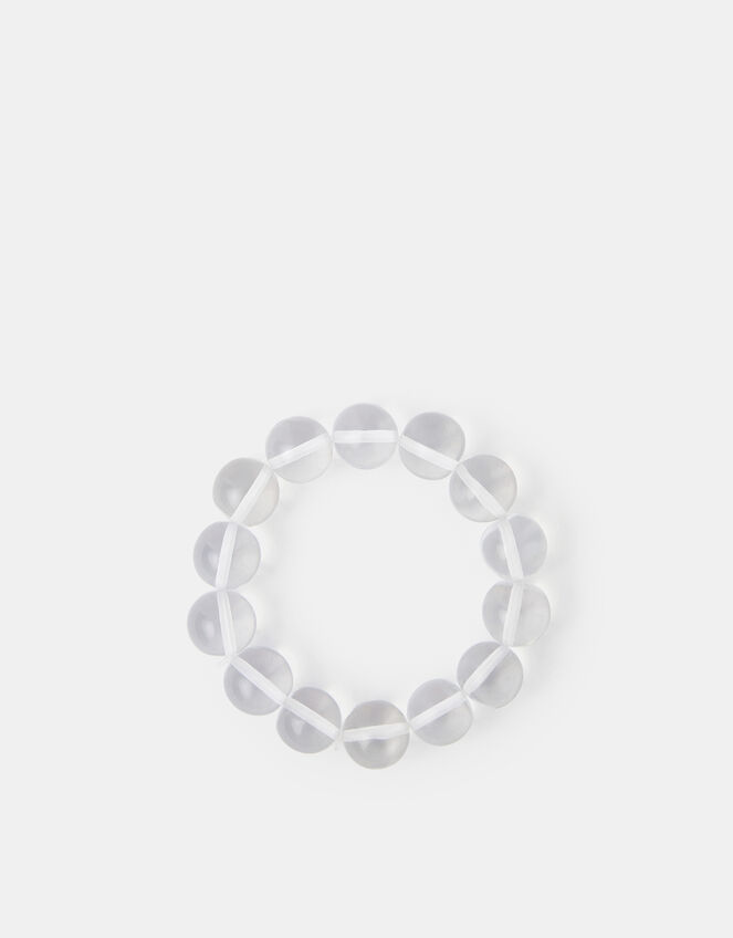 Clear Orb Bead Bracelet, , large