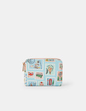 London Stamp Print Coin Purse, , large