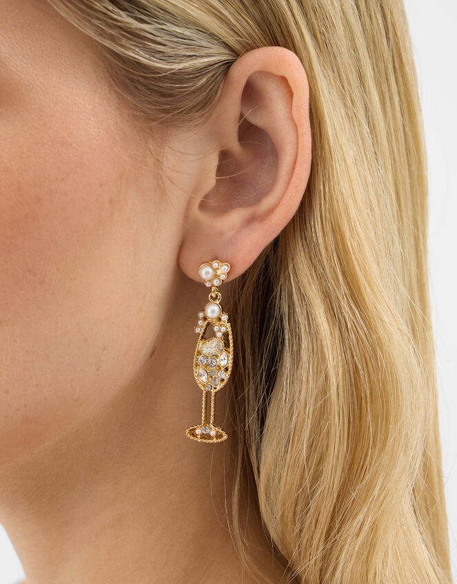 Prosecco Drop Earrings, , large