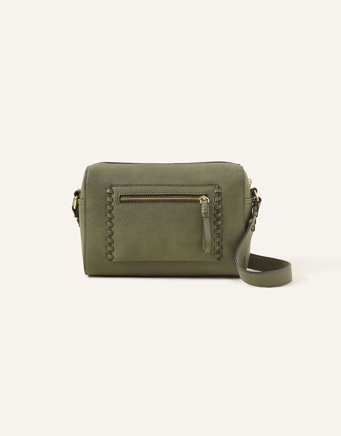 Front Pocket Cross-Body Bag Green | Cross-body bags | Accessorize UK