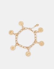 Horoscope Jewellery Charm, Gold (GOLD), large