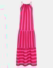 Sleeveless Jacquard Maxi Dress, Multi (BRIGHTS MULTI), large