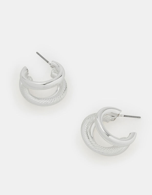 Triple Hoop Earrings, , large