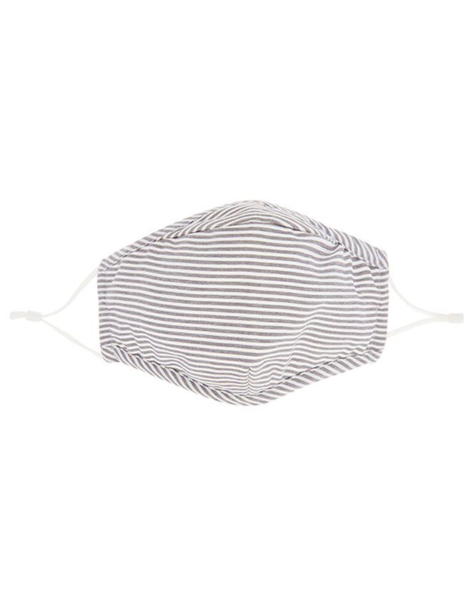 3D Face Covering with Pocket in Pure Cotton, Multi (DARKS-MULTI), large