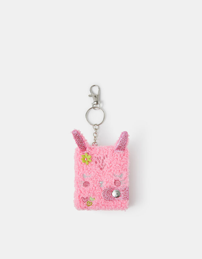 Girls Bunny Notebook Keyring, , large