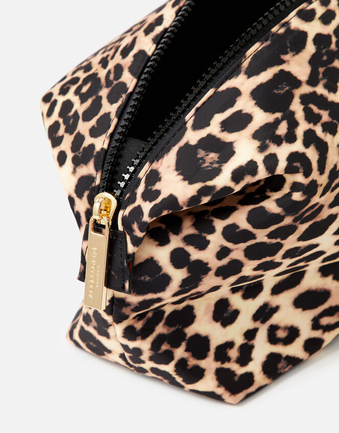 Nylon Pouch, Leopard (LEOPARD), large
