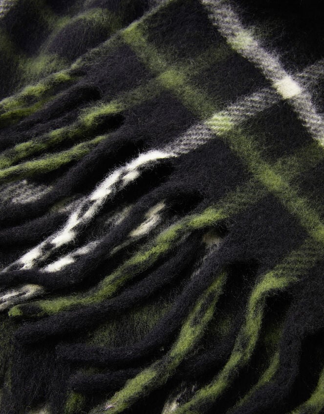 Check Blanket Scarf, , large