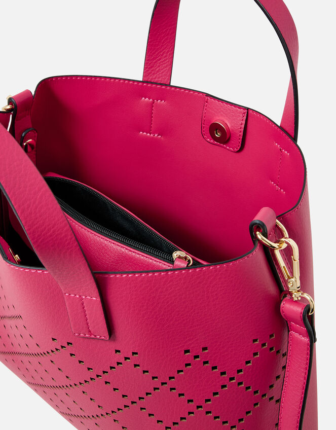 Cut Out Handheld Bag, Red (BERRY), large