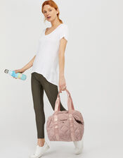 Becca Quilted Duffle Bag, Pink (PINK), large