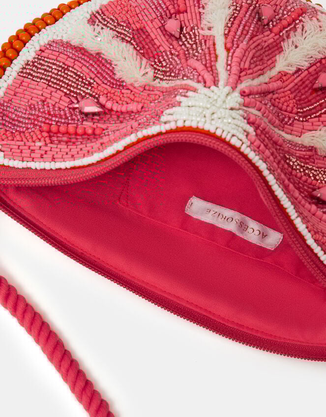 Beaded Grapefruit Crossbody Bag, , large