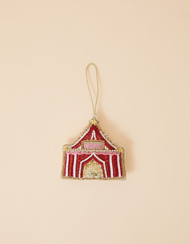 Embellished Circus Tent Christmas Decoration, , large