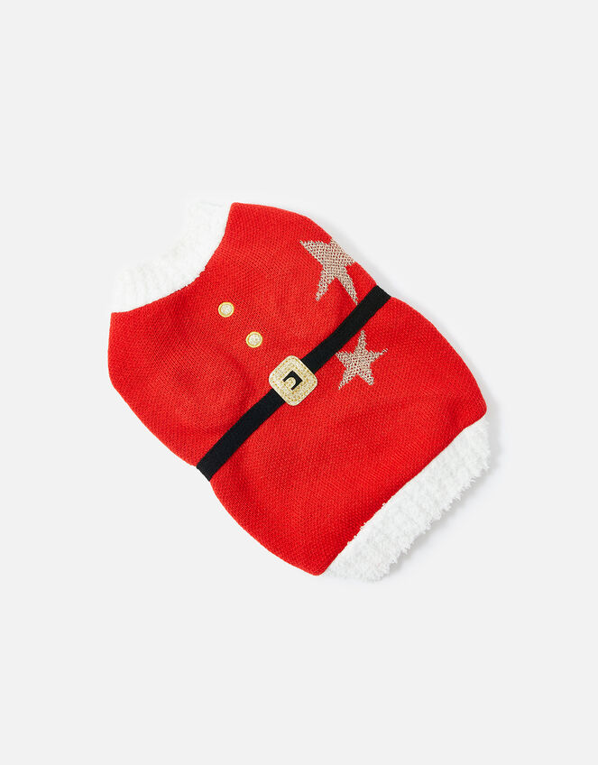 Santa Dog Jumper, Red (RED), large