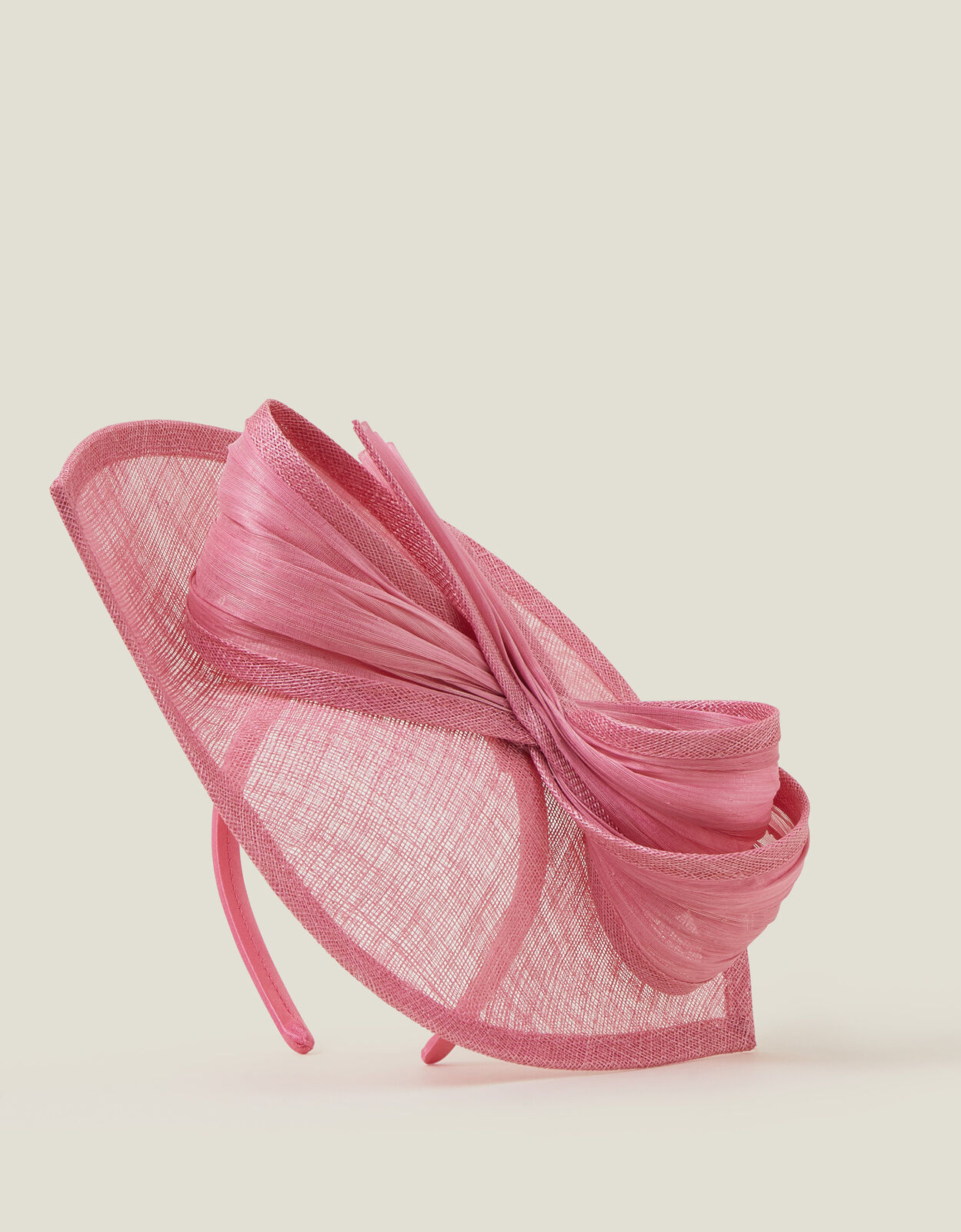 Tia Bow Fascinator Pink Hats Accessorize Global