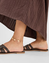 Coin Anklet, Gold (GOLD), large