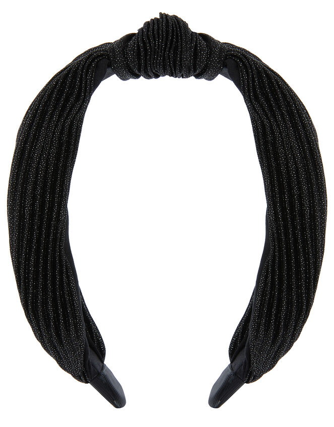 Wide Alice Hair Band, Black (BLACK), large