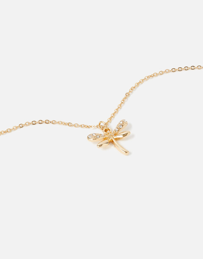 Dragonfly Pendant Necklace, , large