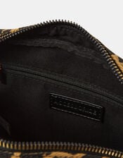 Canvas Crossbody Bag, Leopard (LEOPARD), large
