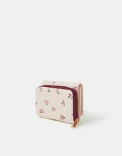 Floral Print Purse, , large
