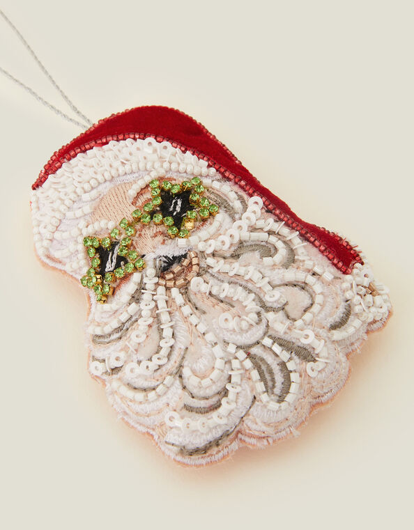 Starry Eyed Santa Hanging Decoration, , large