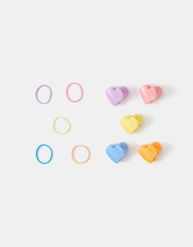 Girls Heart Hair Accessories Box Set, , large