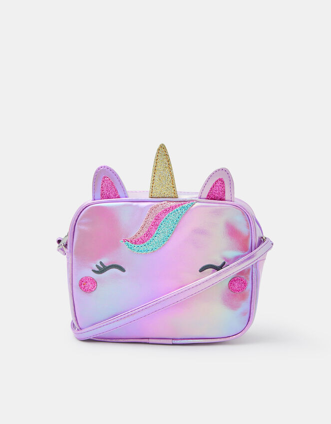 Girls Unicorn Crossbody Bag, , large