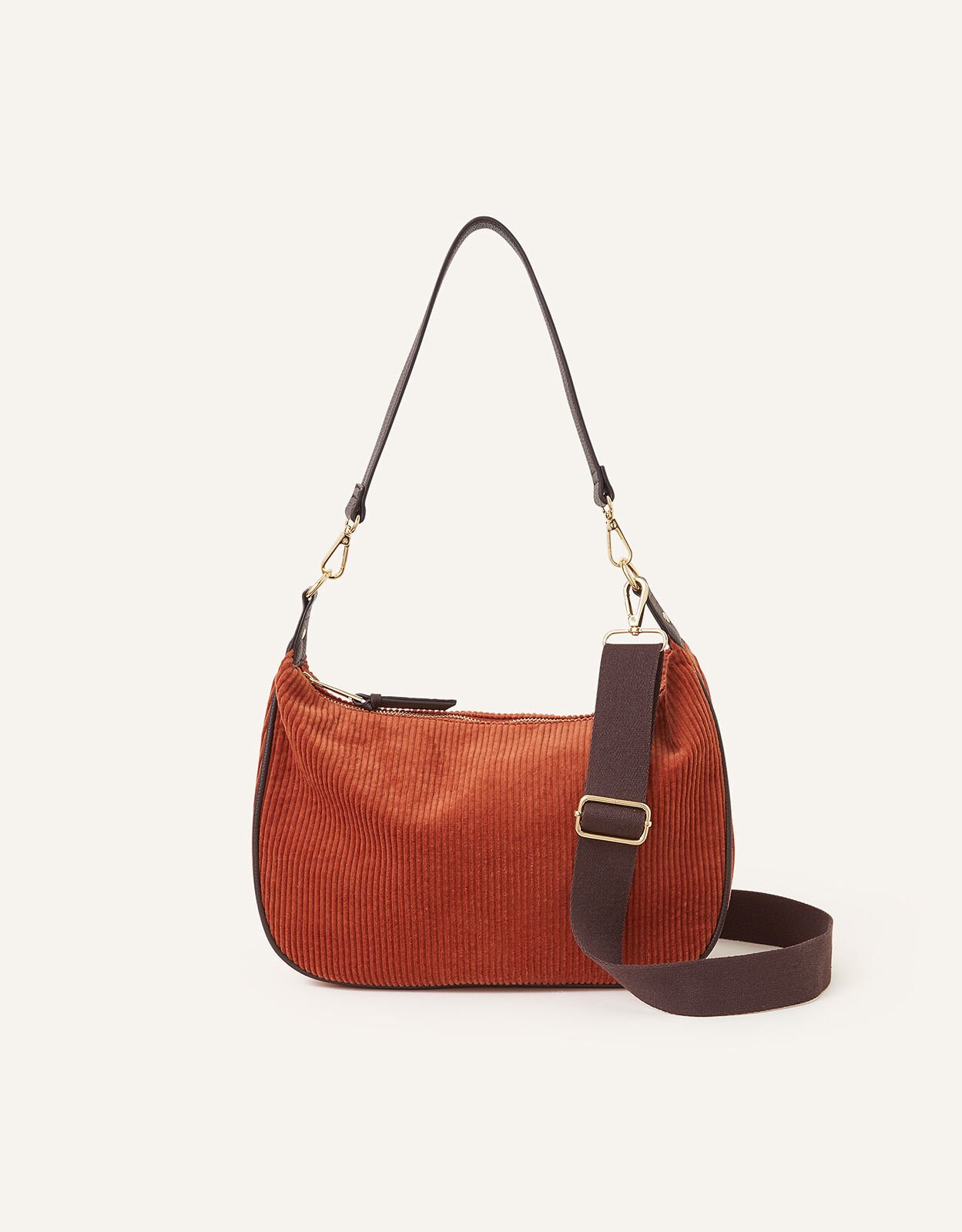 Cord leather bags deals