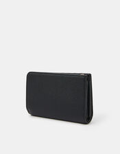 Faux Leather Zip Purse, , large