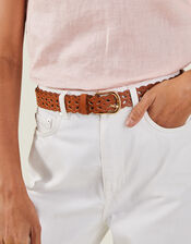 Laser Cut Belt, Tan (TAN), large