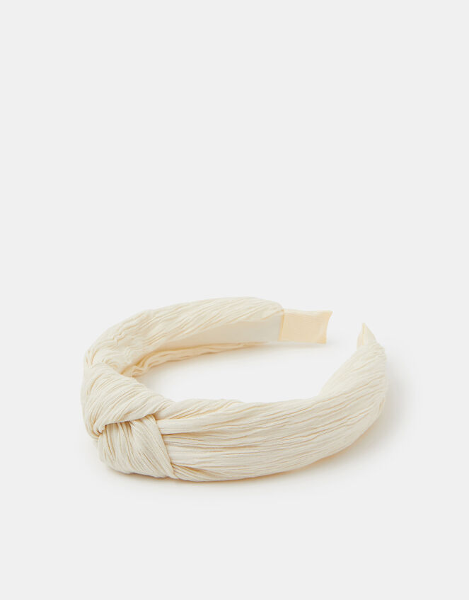 Crinkle Knot Headband, , large