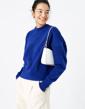 Roxanne Shoulder Bag, White (WHITE), large