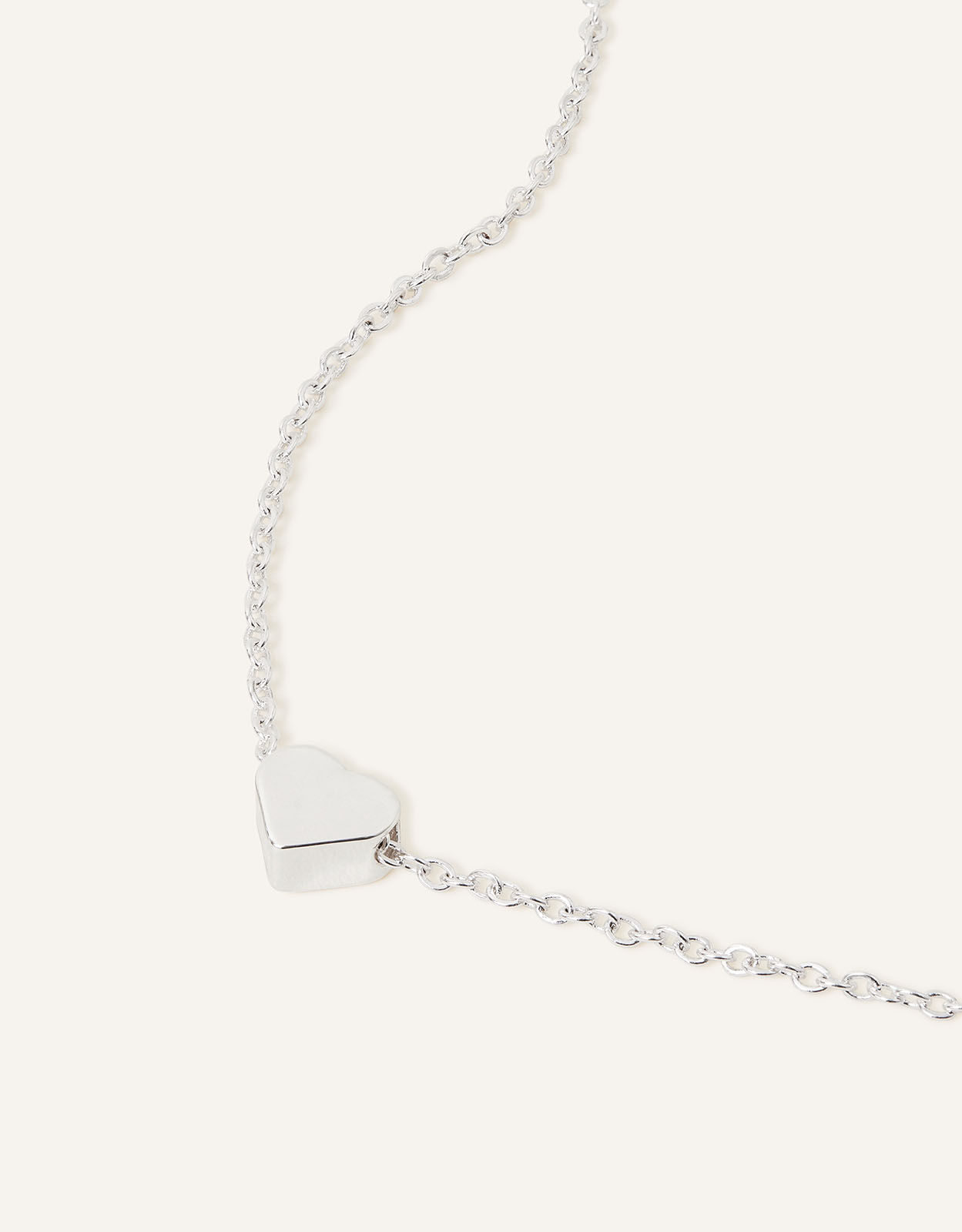 Accessorize heart necklace sale