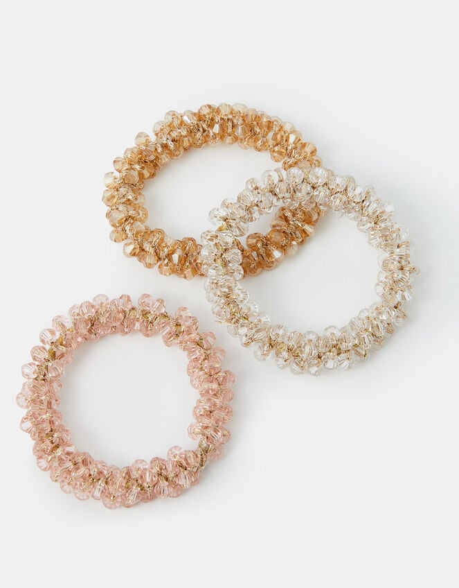 3-Pack Beaded Hair Bands, , large