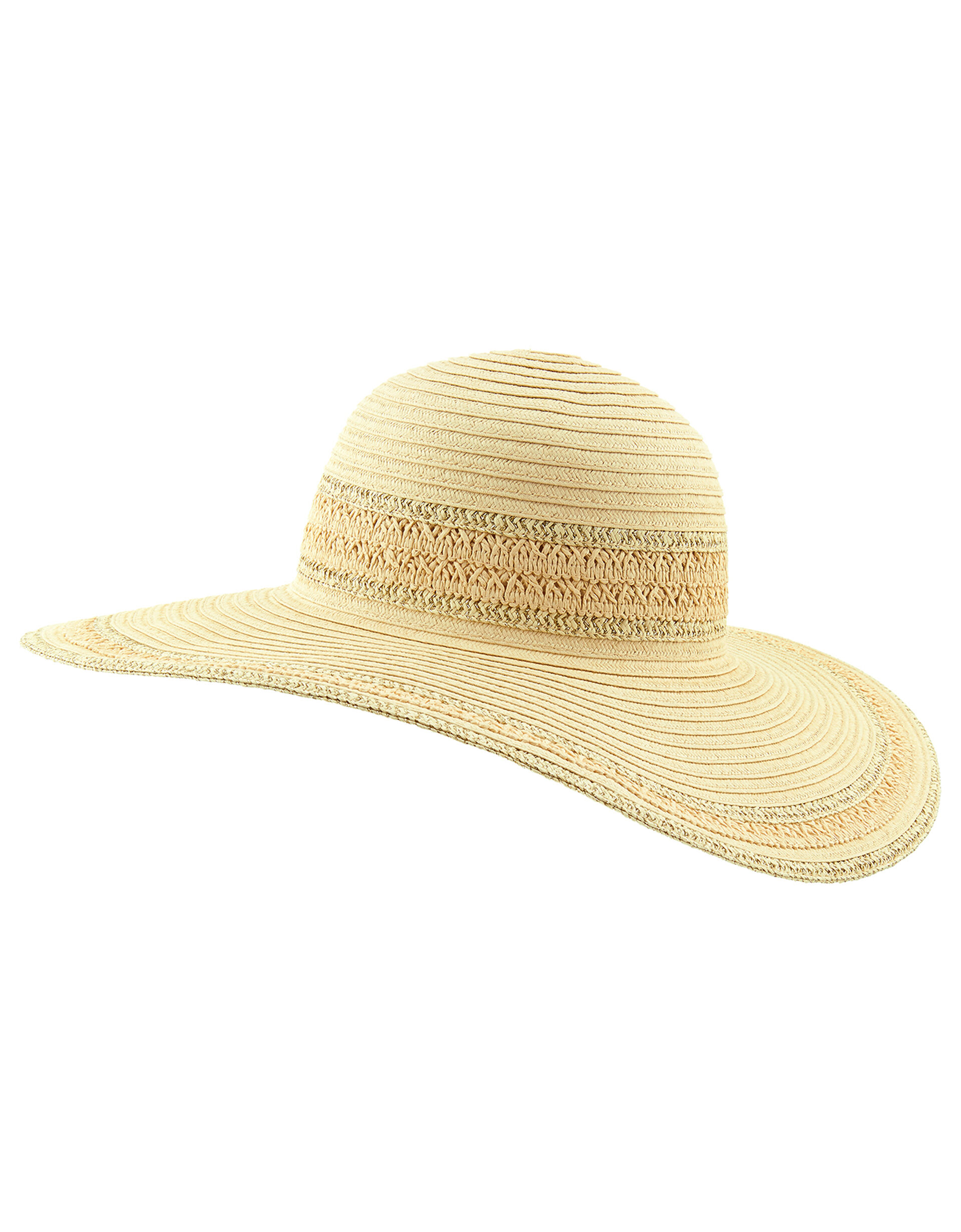 Sorento Floppy Hat , Natural (NATURAL), large