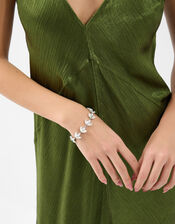 Leaf Diamanté Bracelet, , large