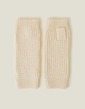 Knitted Cut Off Gloves, , large