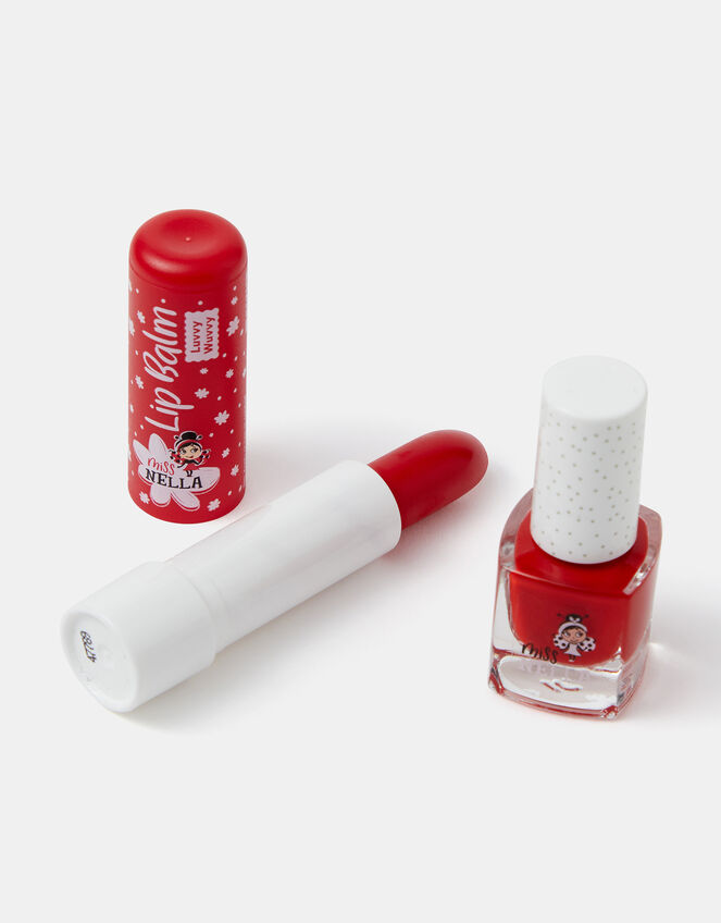 Miss Nella Lip Balm & Nail Polish Set, , large