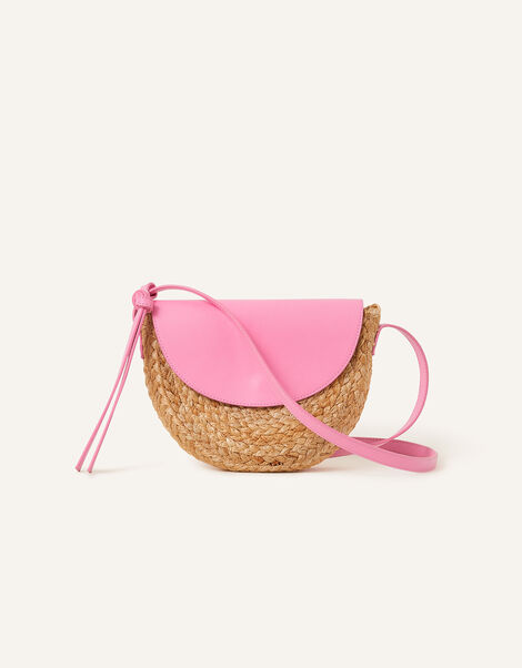 Jute Flap Cross-Body Bag, , large