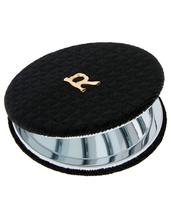 Velvet Initial Mirror - R, , large