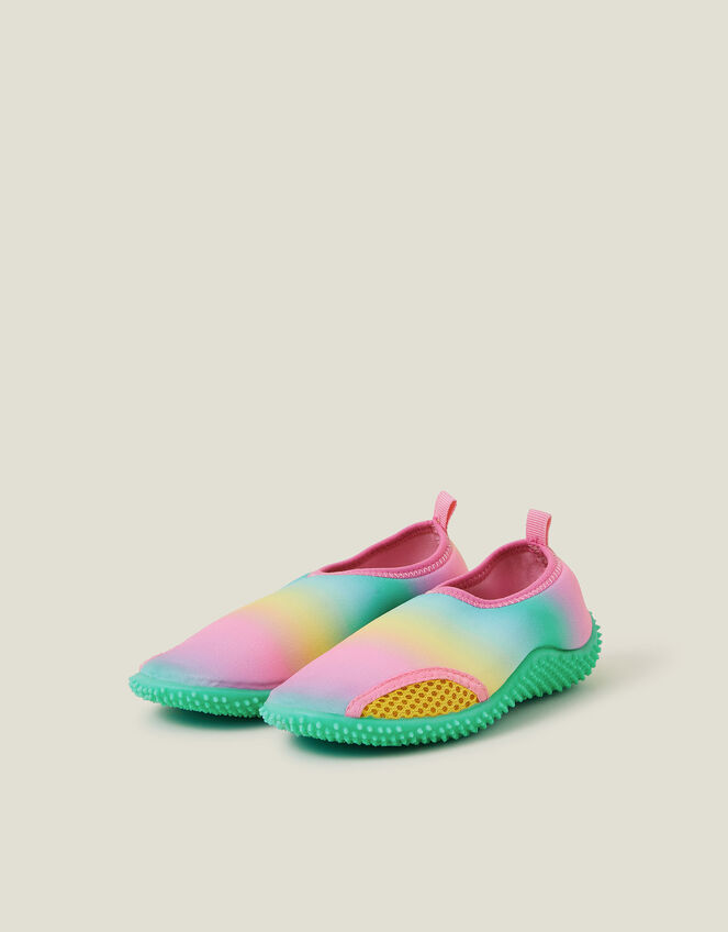 Girls Ombre Swim Shoes, Multi (BRIGHTS MULTI), large
