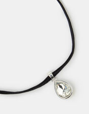 Teardrop Pendant Choker Necklace, , large