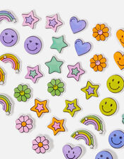 Girls Shooting Star Stick-On Earrings, , large